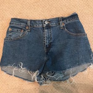 Vintage Levi jean shorts